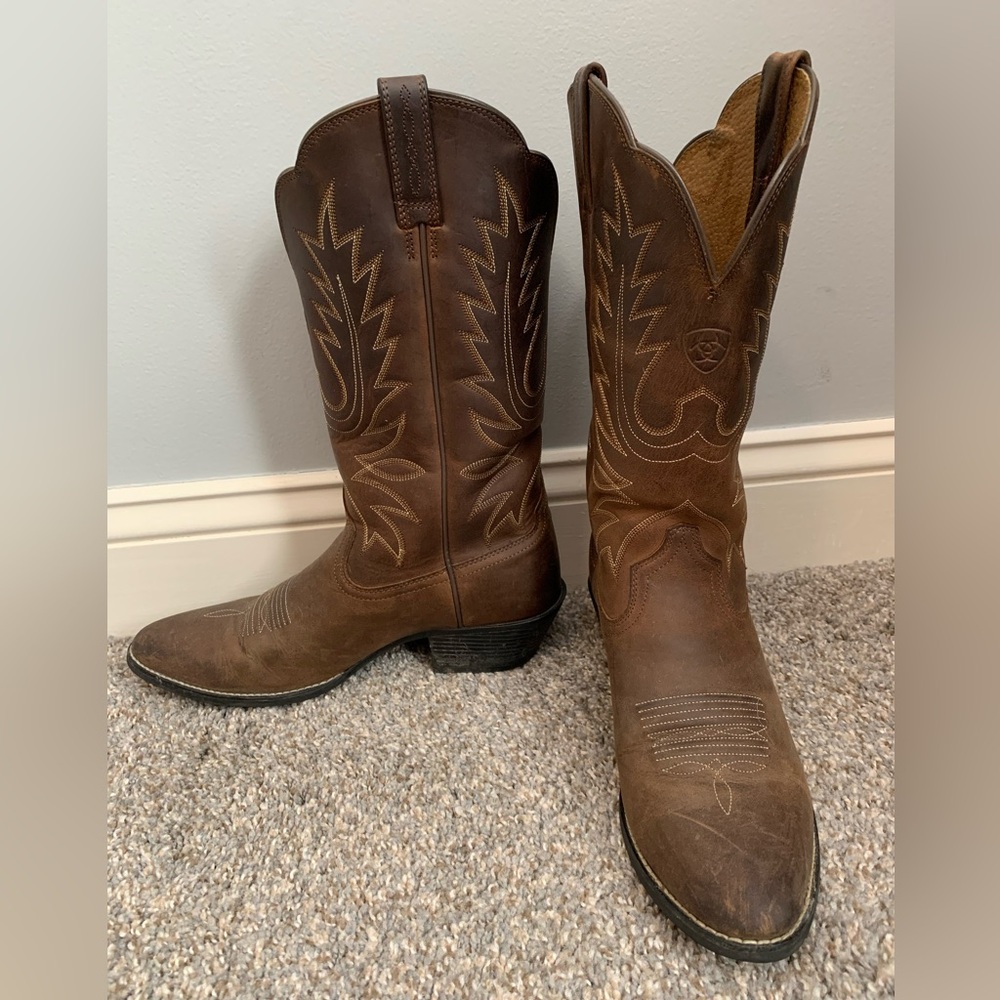 Ariat Heritage R Toe Western Boot